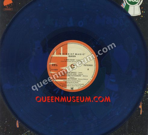A kind Of Magic Colombia blue vinyl
