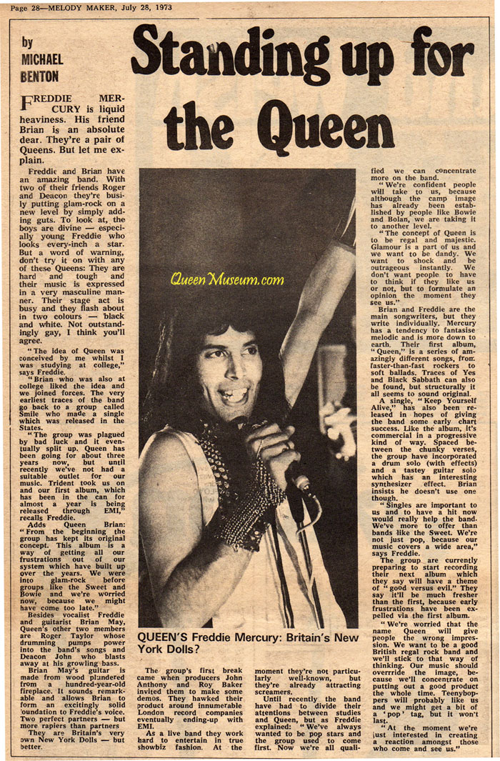 Melody Maker July 28 1973