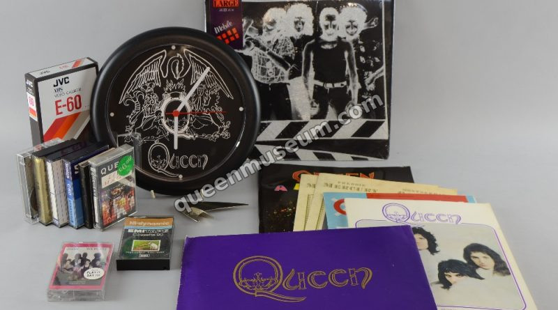 Freddie Mercury rare memorabilia auctioned lot