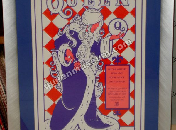 Queen Cleveland 78 Poster framed