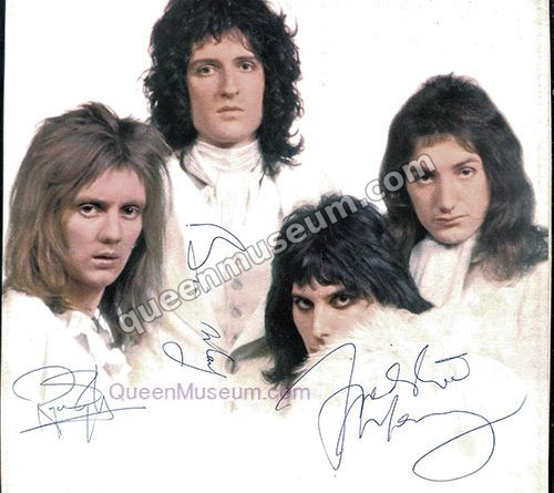 Queen II autographed LP