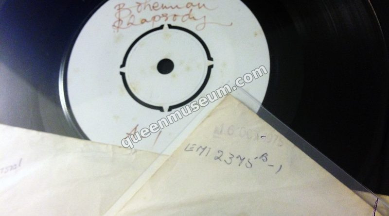 Queen Bohemian Rhapsody Test Pressing