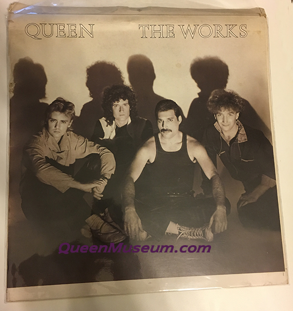 The Works UK Unfinished  LP Sleeve  front