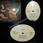Sheer Heart Attack Germany reissue cream label Sheer Heart Attack Germany reissue cream label