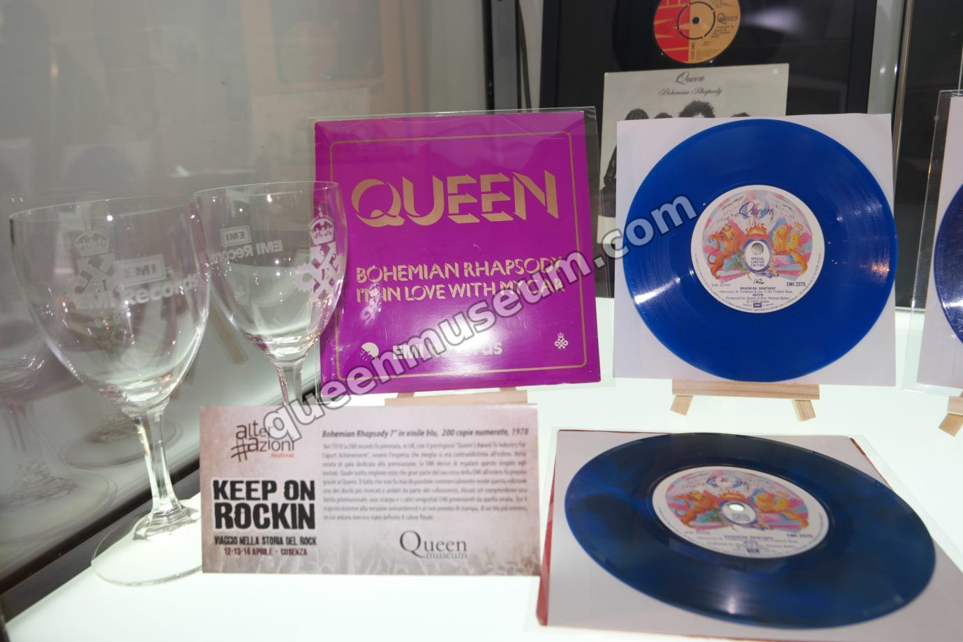 Promotional sleeve and EMI silk scarf