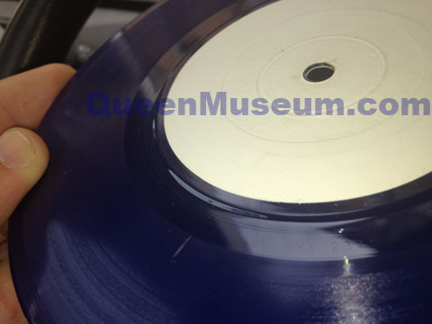 bohemian rhapsody blue test pressing 7" vinyl single
