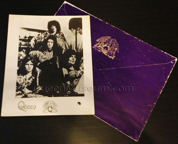 EMI Queen Purple envelope 1973